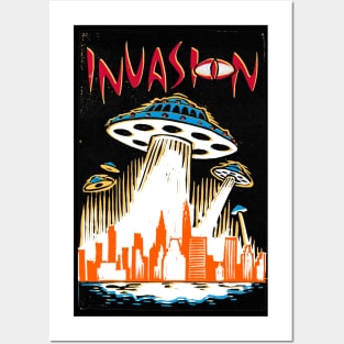 Invasion - New York City Posters and Art